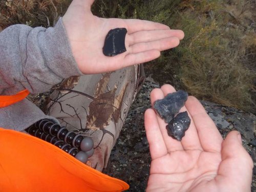 Obsidian arrowheads.jpg
