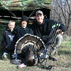 Turkey hunt with the boys